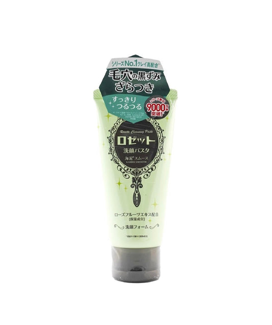 ROSETTE Face Wash Paste Sea Clay Smooth (120g)