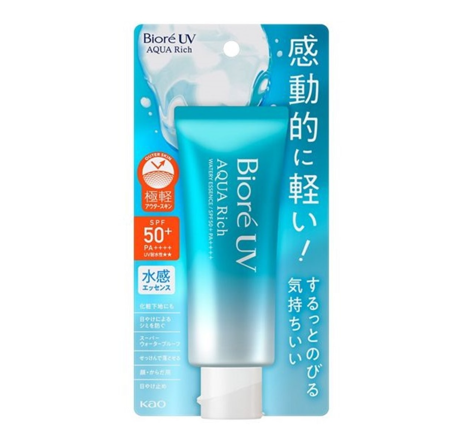 Biore UV Aqua Rich Watery Essence Sunscreen SPF50+ PA++++ (70g)